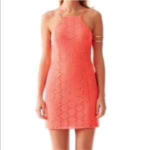 Lily Pulitzer Costello Cut-in Lace Shift Dress